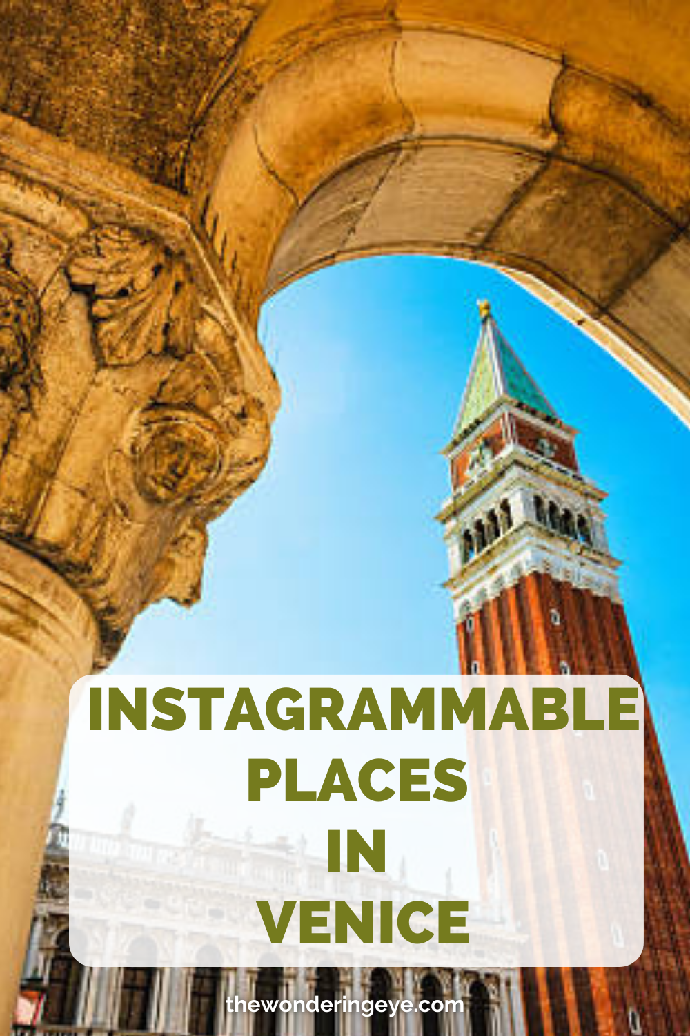 Most Instagrammable Places in Venice