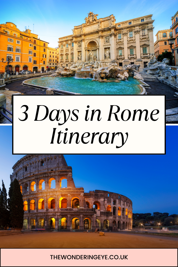 3-Days in Rome Itinerary